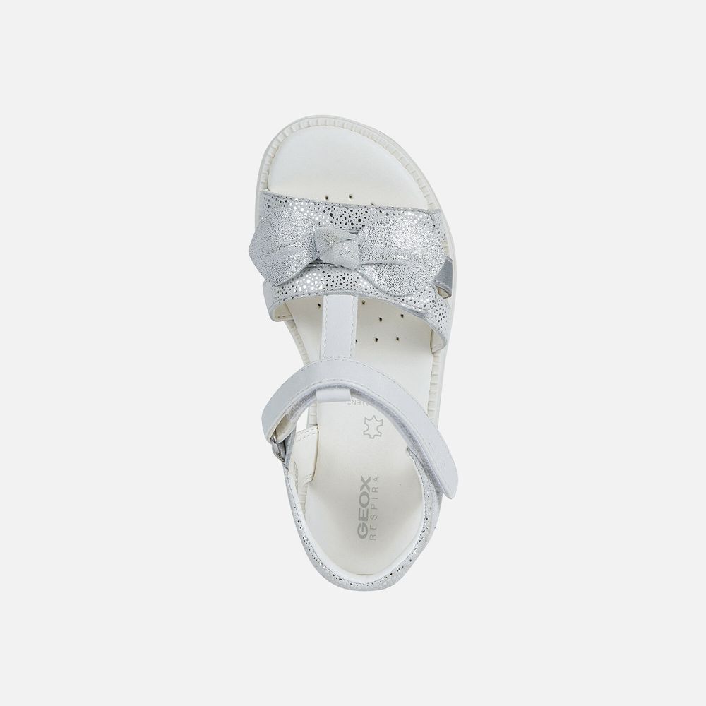 Sandales Geox Karly - Blanche - Fille 630815-LTY